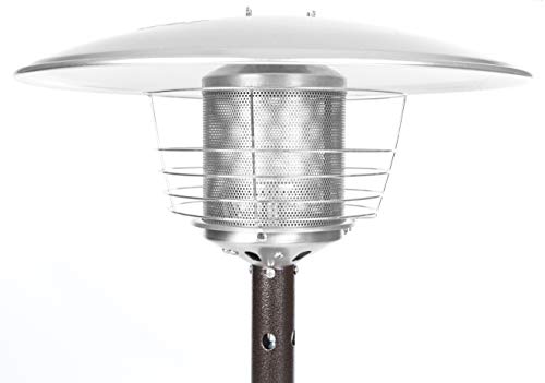 Portable Patio Heater Outdoor Tabletop Propane 10,000 BTU Stainless Steel Q1747