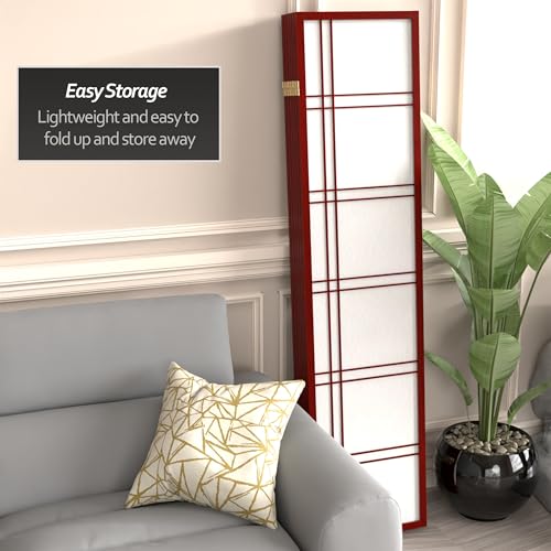 6 Panel Honey Room Divider X65165