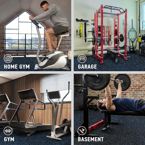 Exercise Mats 24 Sq Ft Interlocking EVA Foam for Home Gym I7577