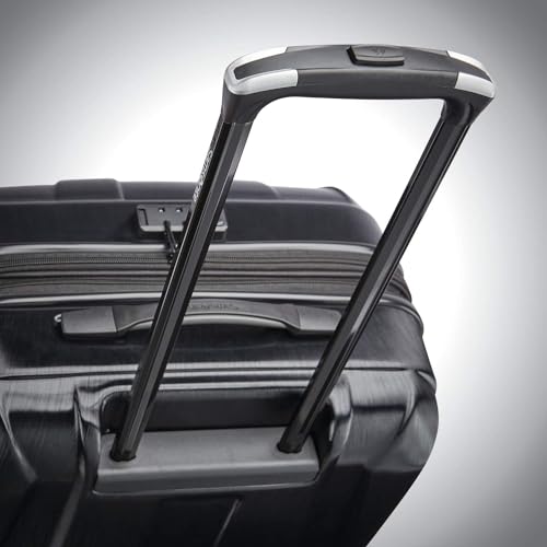 Hardside Expandable Carry-On Luggage with Spinner Wheels, Black, 20-Inch S82043