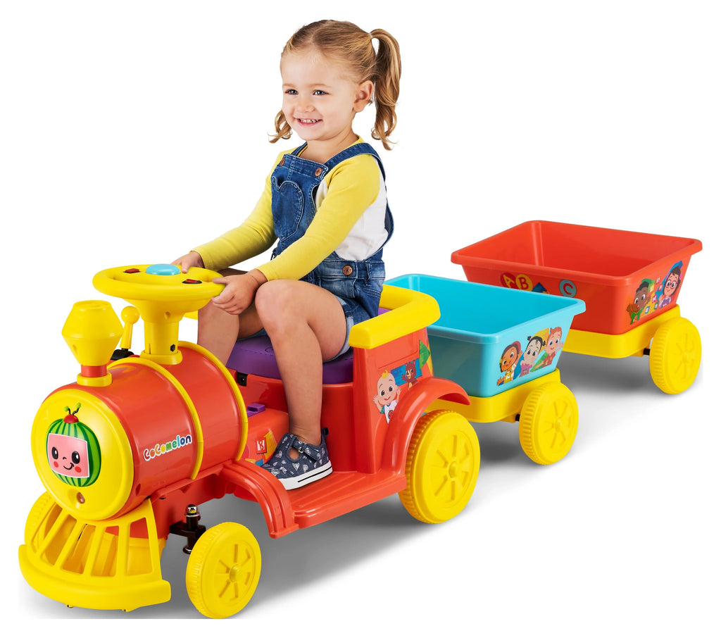 Choo Choo Train Ride-On Toy, 6-Volt I48591