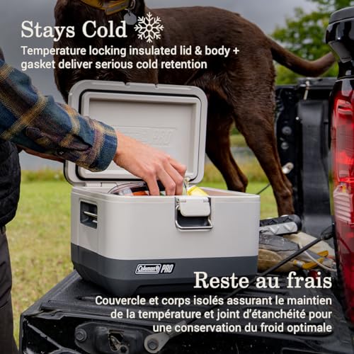 Heavy-Duty 9qt Hard Cooler Lunchbox with Extra-Thick Insulation M2635