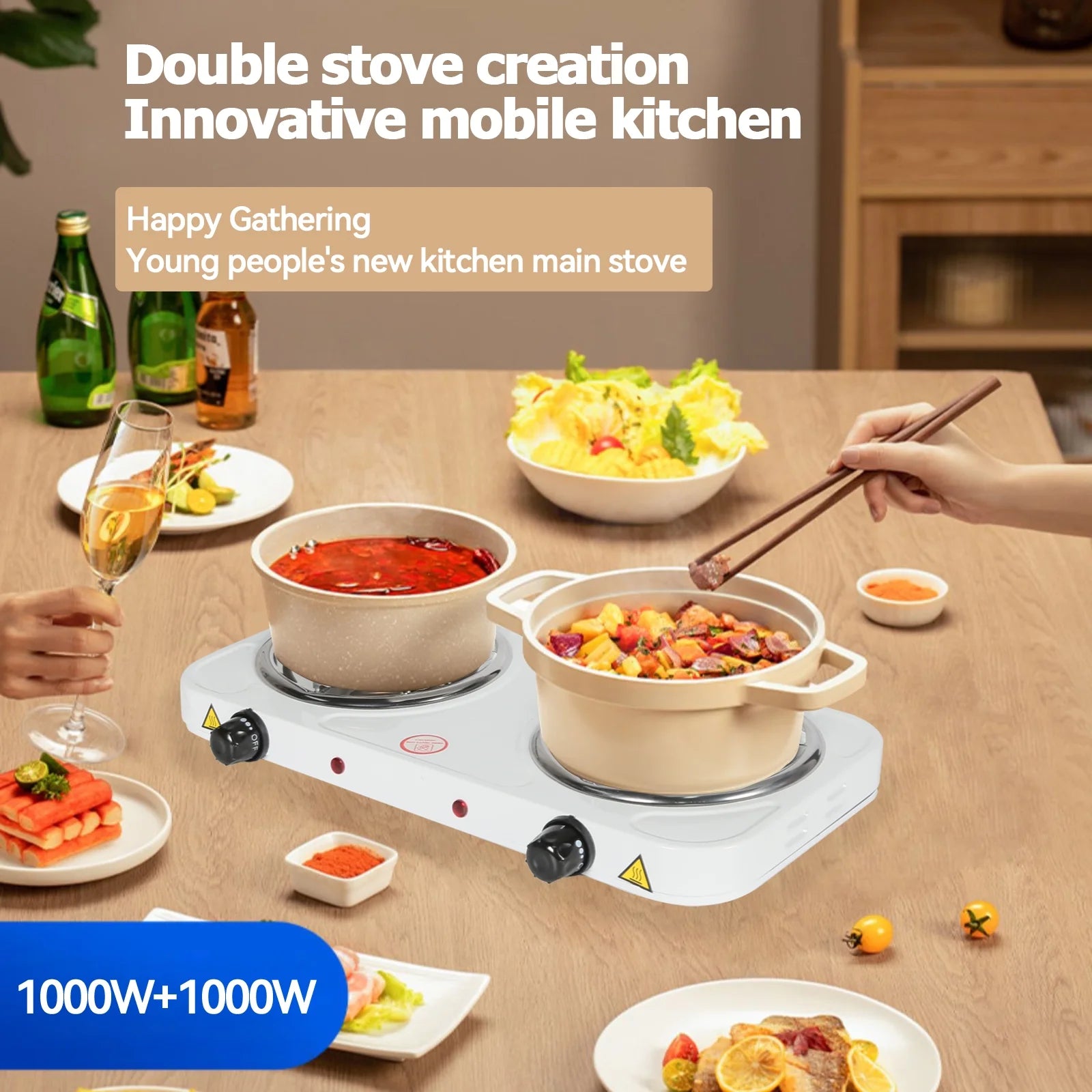 2000W Electric Stove Burner for Cooking M290594