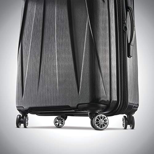 Hardside Expandable Carry-On Luggage with Spinner Wheels, Black, 20-Inch S82043