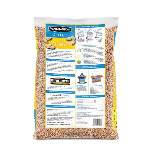 Wild Bird Seed for Outside Feeders, High-Protein, No-Waste, 15-lb Bag F570741