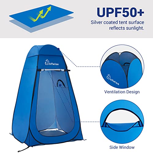 Pop Up Privacy Shower Tent Portable Outdoor Camping Shelter K310