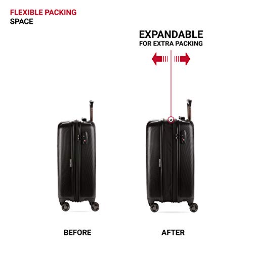 Expandable Hardside Carry-On Luggage with Spinner Wheels and TSA Lock F31623