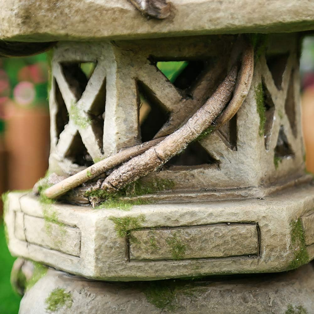 Solar Pagoda Garden Lantern Statue K36380