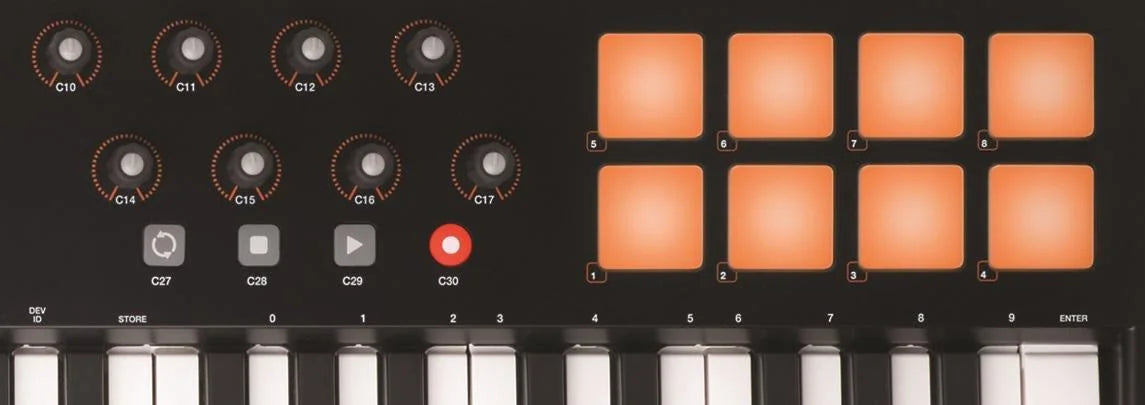 49-Key USB MIDI Keyboard Controller W5584