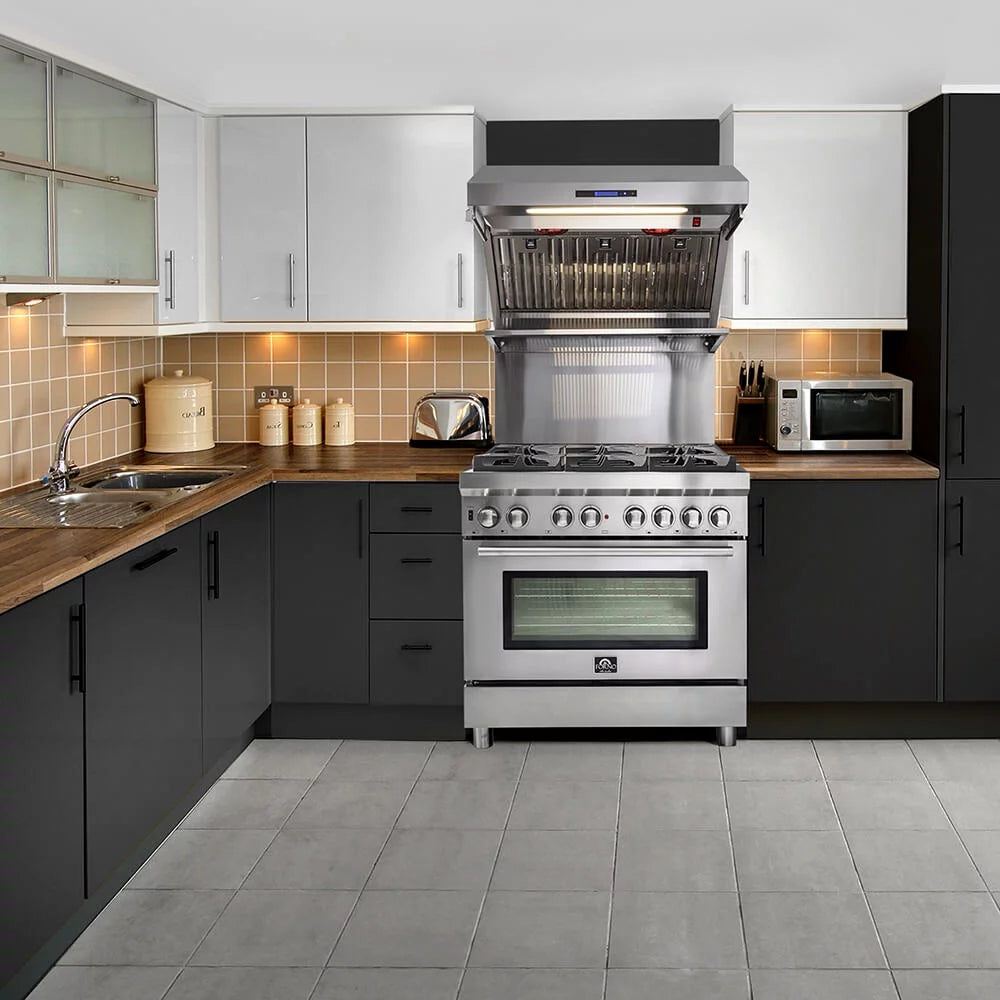 36 inch Dual Fuel Electric Gas Range Z85790