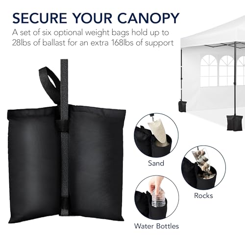 10x20 Party Tent, Waterproof Outdoor Canopy with Sidewalls Y555496