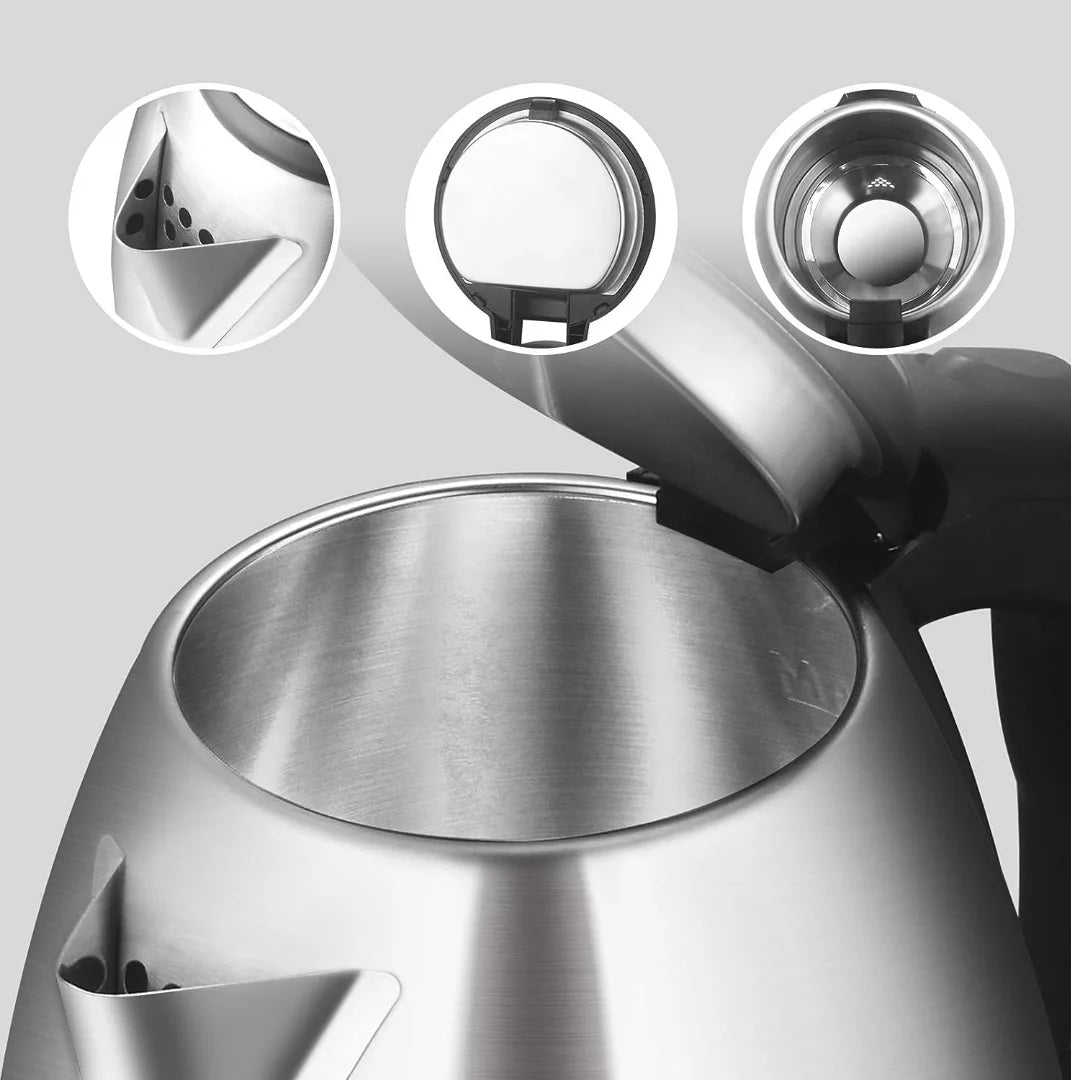 Electric Kettle 1.8L Stainless Steel, Fast Boil with Auto Shut-Off G49854