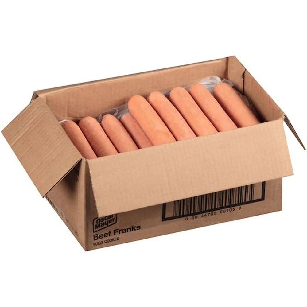 Beef Frank Hot Dog, 10 Pound B262