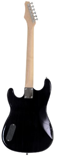 Full Size Electric Guitar with 10-Watt Amp, Black, Right Handed Beginner Kit D640