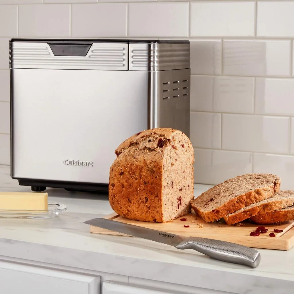 Bread Maker Machine with 16 Menu Options, 3 Loaf Sizes, Stainless Steel U2850