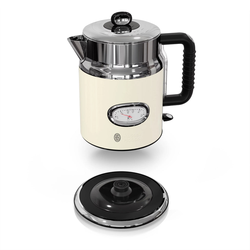 Retro 1.7L Electric Kettle, Cream X60490