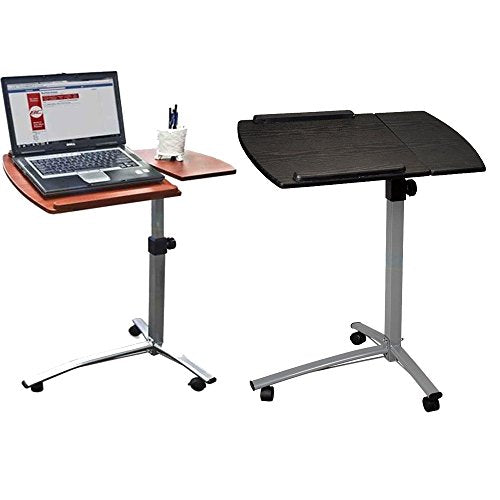 Adjustable Tilt Overbed Table with Wheels for Hospital and Home Use F8559