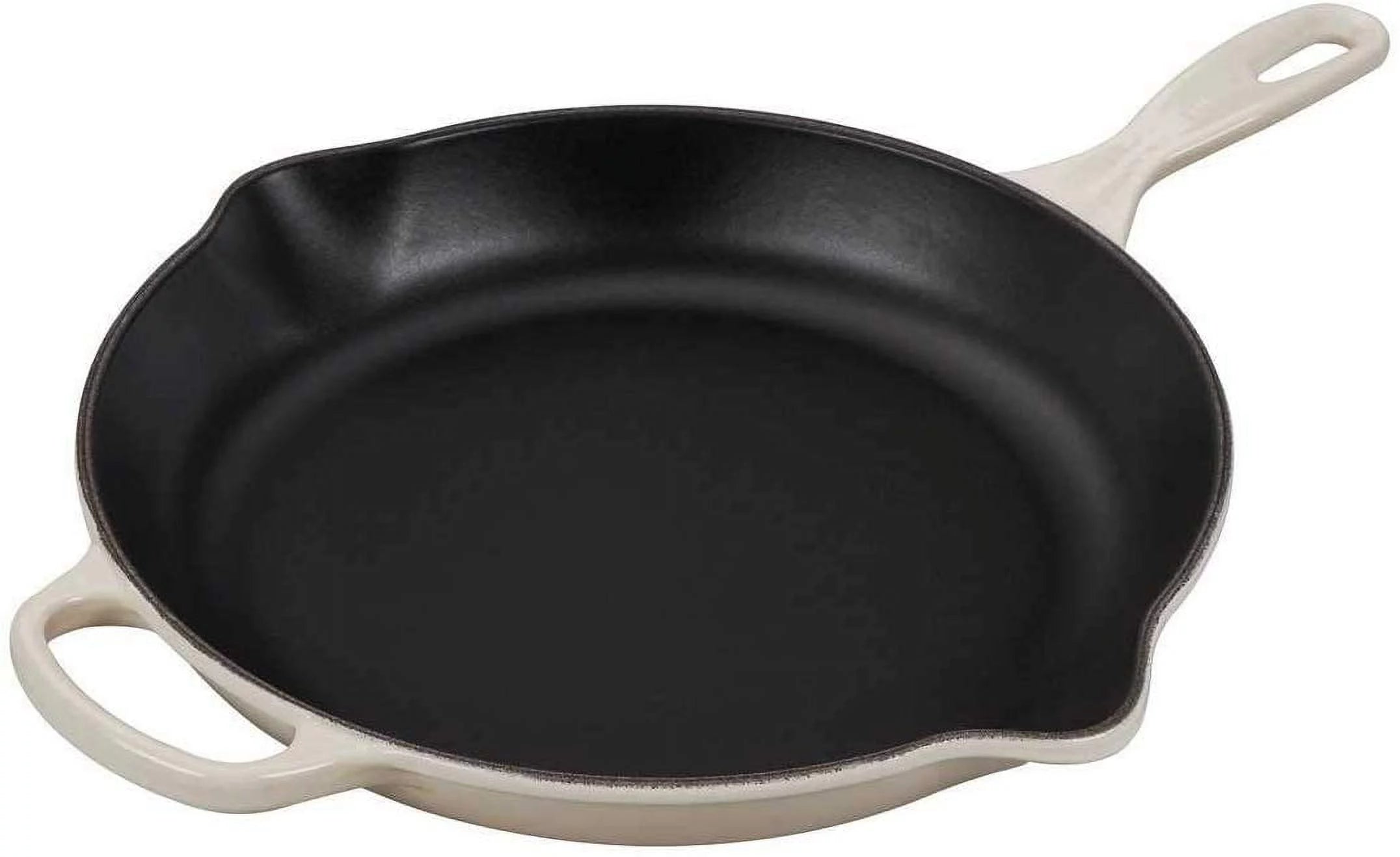 Le Creuset Signature Meringue Enameled Cast Iron 11.75 Inch Skillet