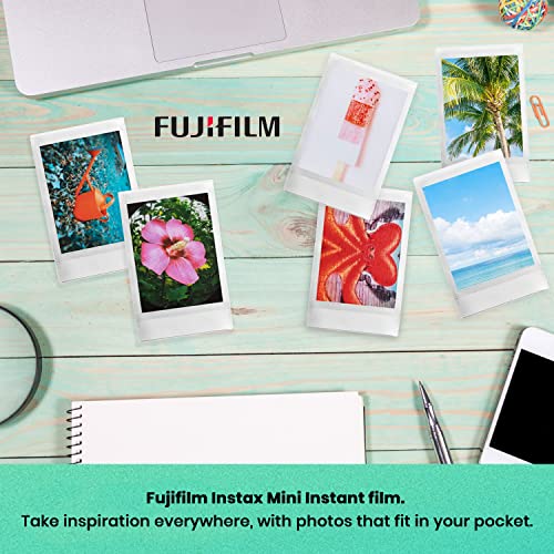 Instax Mini 12 Instant Camera Bundle with 60 Sheets Film and Accessories N9593
