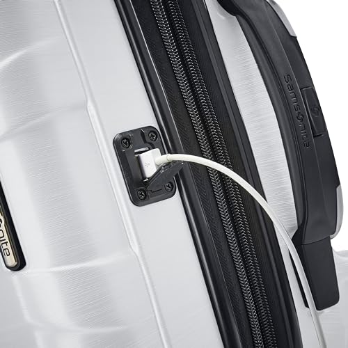 Hardside Expandable Carry-On Luggage with Spinner Wheels, Black, 20-Inch S82043
