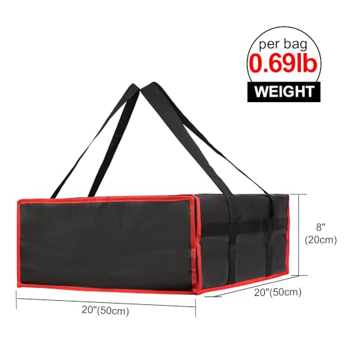 Insulated Food Delivery Bag Hot Cold Meal Carrier Cooler Tote K646948