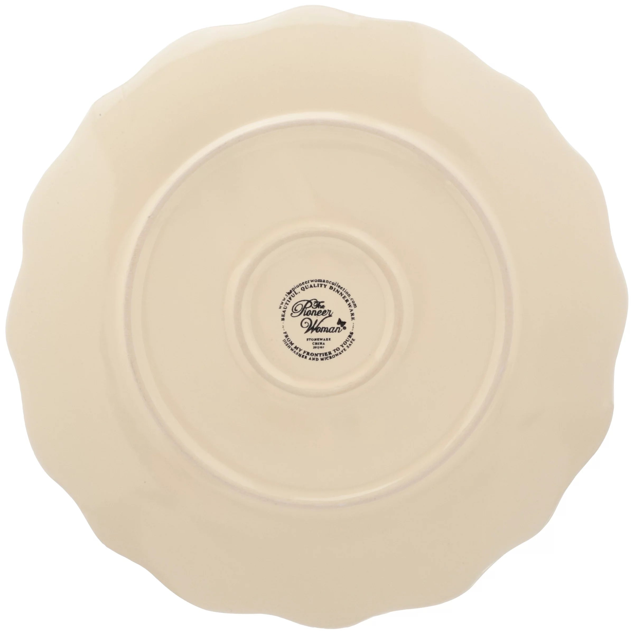 Farmhouse Lace 12-Piece Dinnerware Set, Linen X354