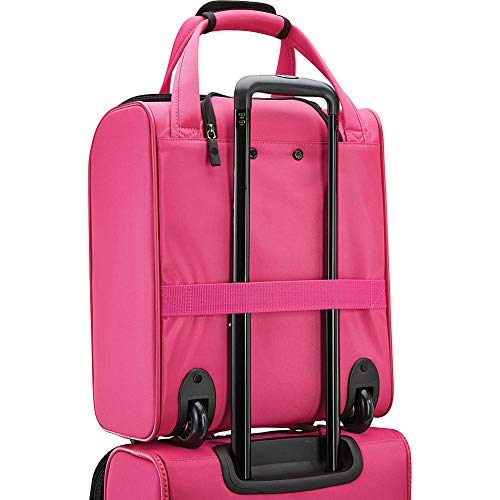 4 Kix Expandable Softside Luggage with Spinner Wheels, Pink E269658