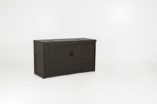 Murphy Cube Cabinet Bed (White, Queen) M597282