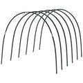 Gardzen Garden Hoops, DIY Greenhouse Hoops for Raised Beds, Row Cover, Garden Netting 72PCS