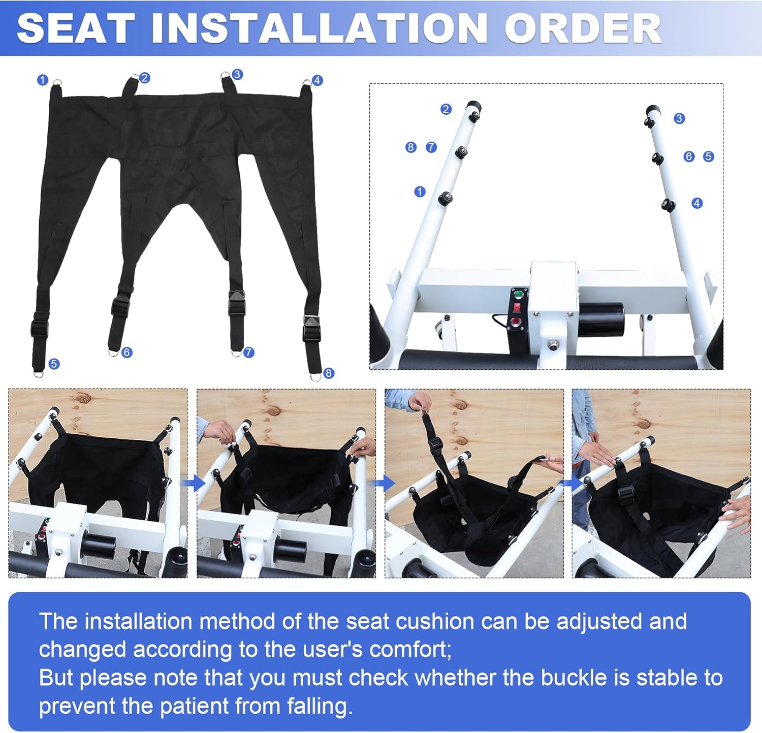 Electric Patient Transfer Lift Chair for Wheelchair to Car Use N7945