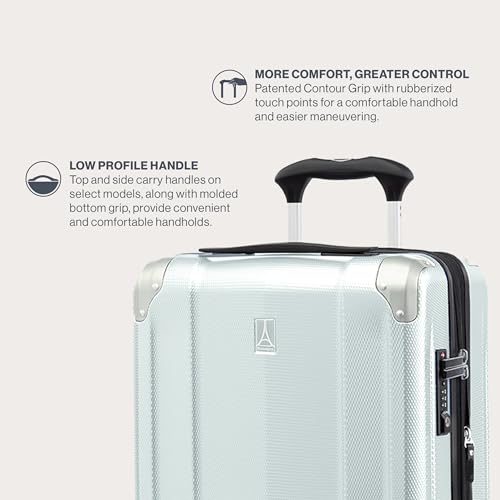 Hardside Expandable Carry-On Luggage with 8 Spinner Wheels, 21 Inch N246