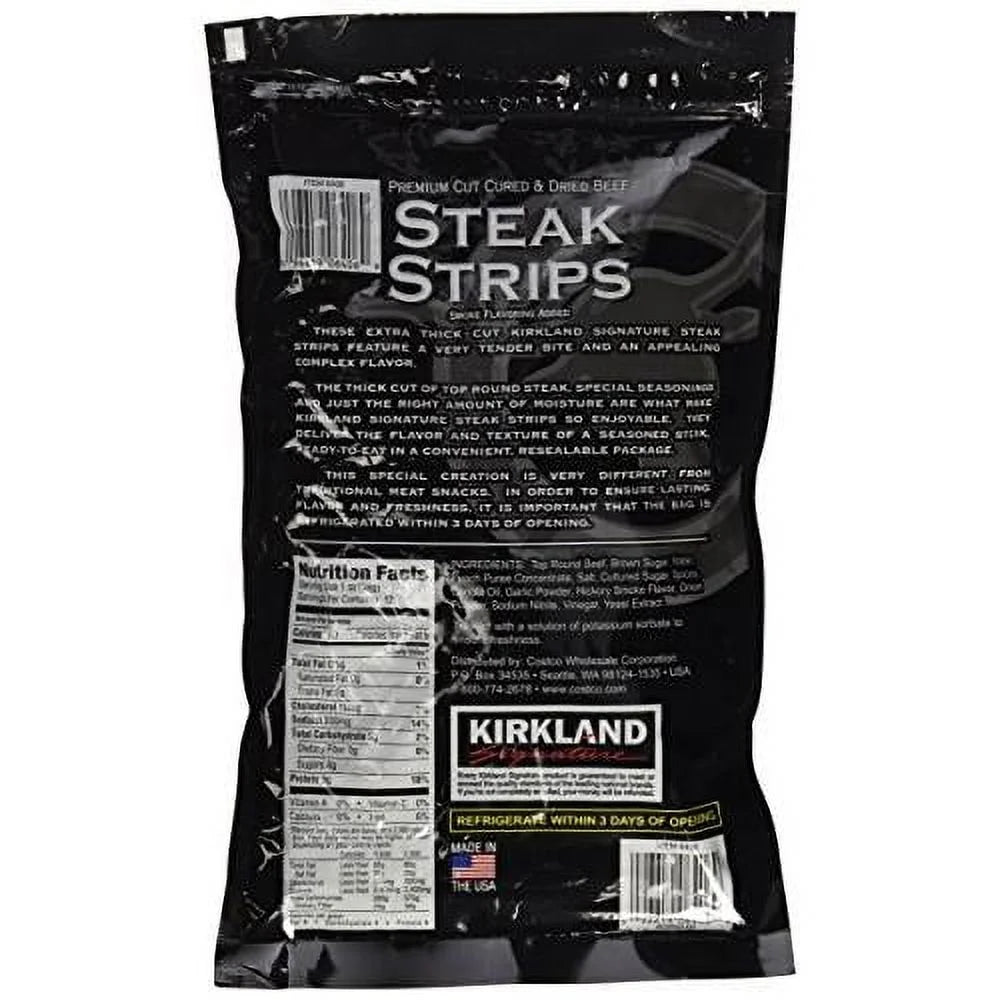 Steak Strips Jerky 12 Oz (2-Pack) G582