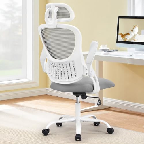 Ergonomic High-Back Mesh Office Chair with Wheels, Pink X2221