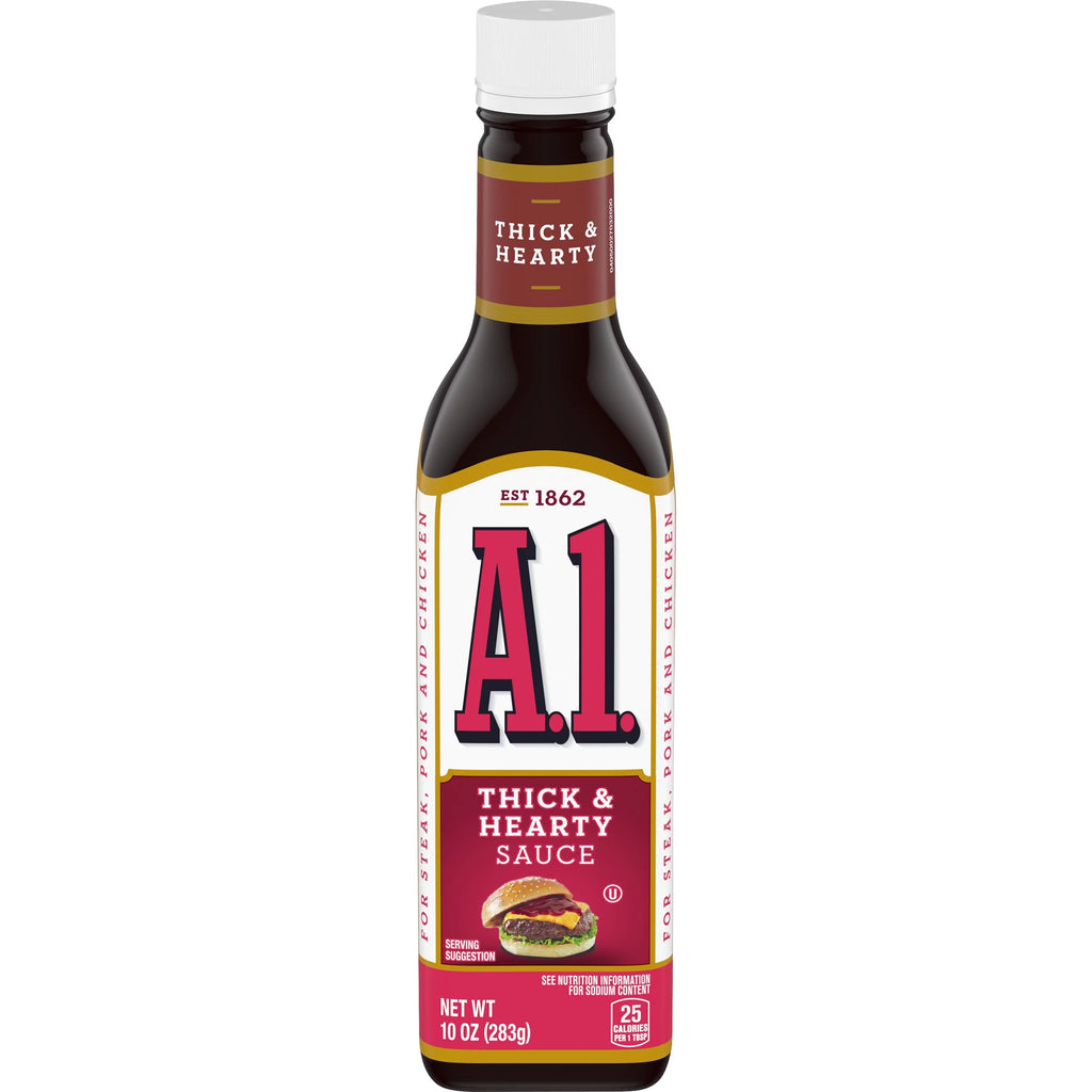 Thick & Hearty Steak Sauce, 10 oz Bottle (3-Pack) I102