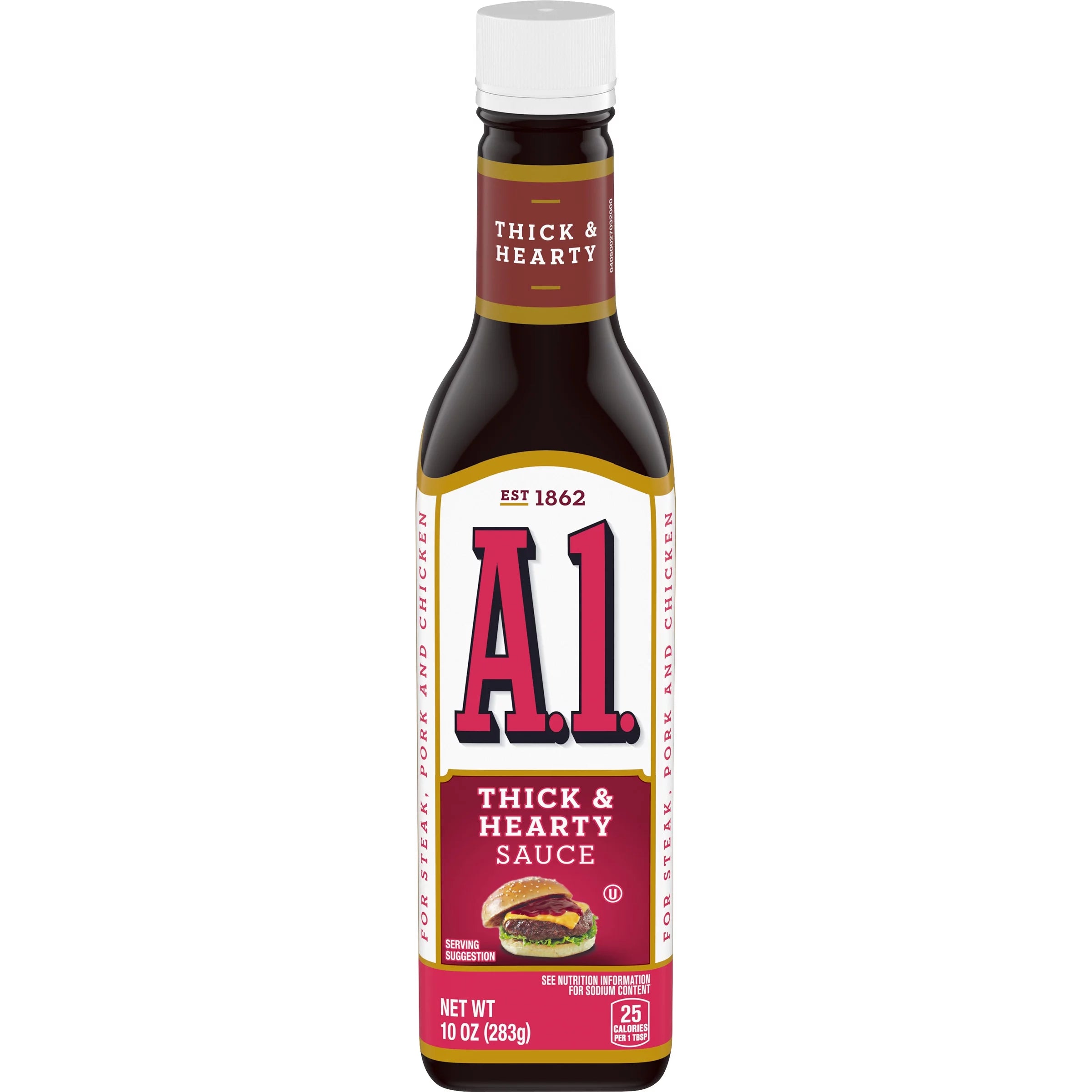 Thick & Hearty Steak Sauce, 10 oz Bottle (3-Pack) I102