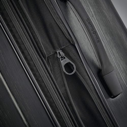 Hardside Expandable Carry-On Luggage with Spinner Wheels, Black, 20-Inch S82043
