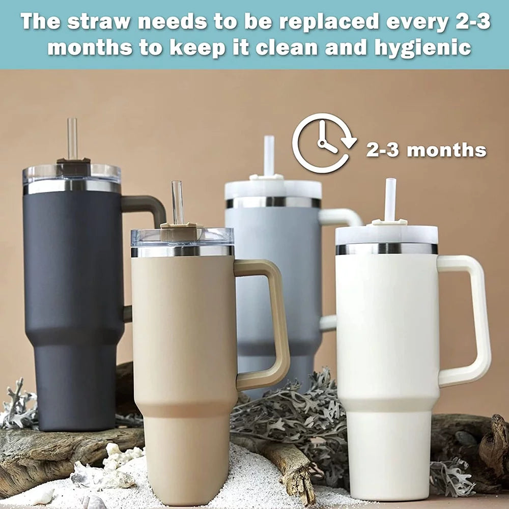 40 oz Stainless Steel Insulated Tumbler with Straw P2112