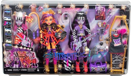 Monster High Dolls, Hissfits Band Three-Pack J81297