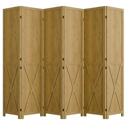 Wood Room Divider 4 Panel Folding Privacy Screen P37574