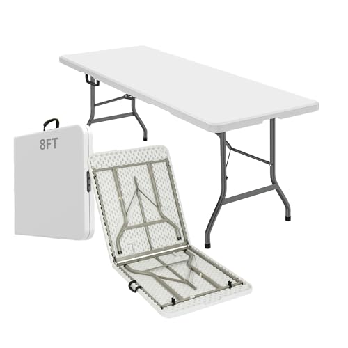 Heavy Duty Portable Folding Table for Dining, Parties, and Camping E6001