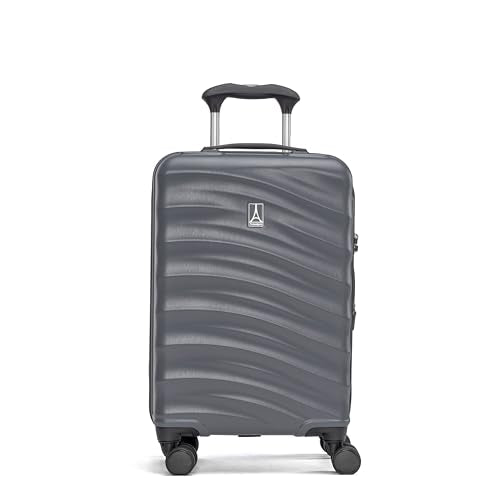 Hardside Expandable Carry-On Luggage with 8 Spinner Wheels and TSA Lock J560758