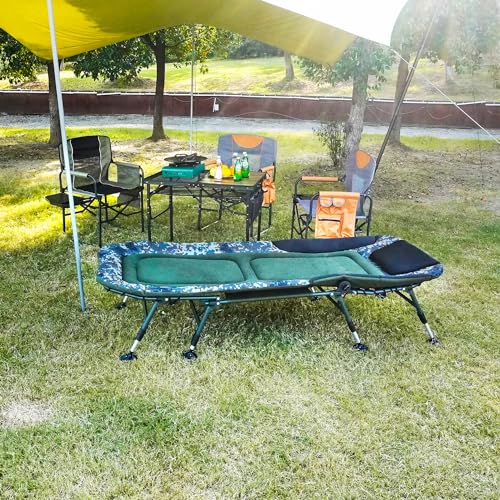 Camping Cot for Adults with Carry Bag, Heavy Duty Folding Bed X3436