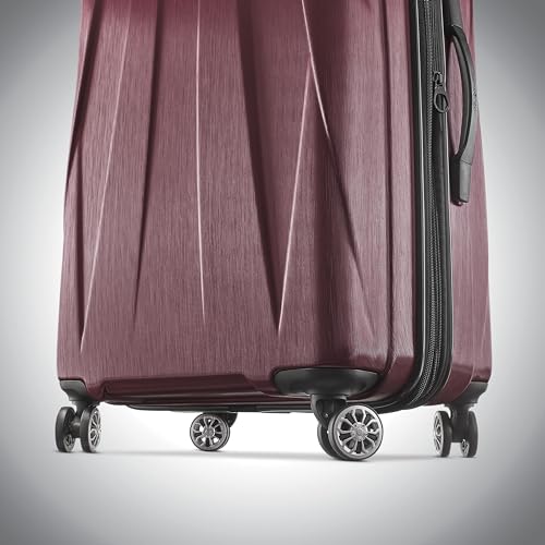Hardside Expandable Carry-On Luggage with Spinner Wheels, Black, 20-Inch S82043