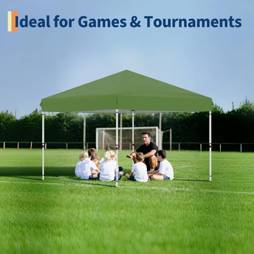 Pop Up Canopy Tent with Roller Bag and Adjustable Height O962