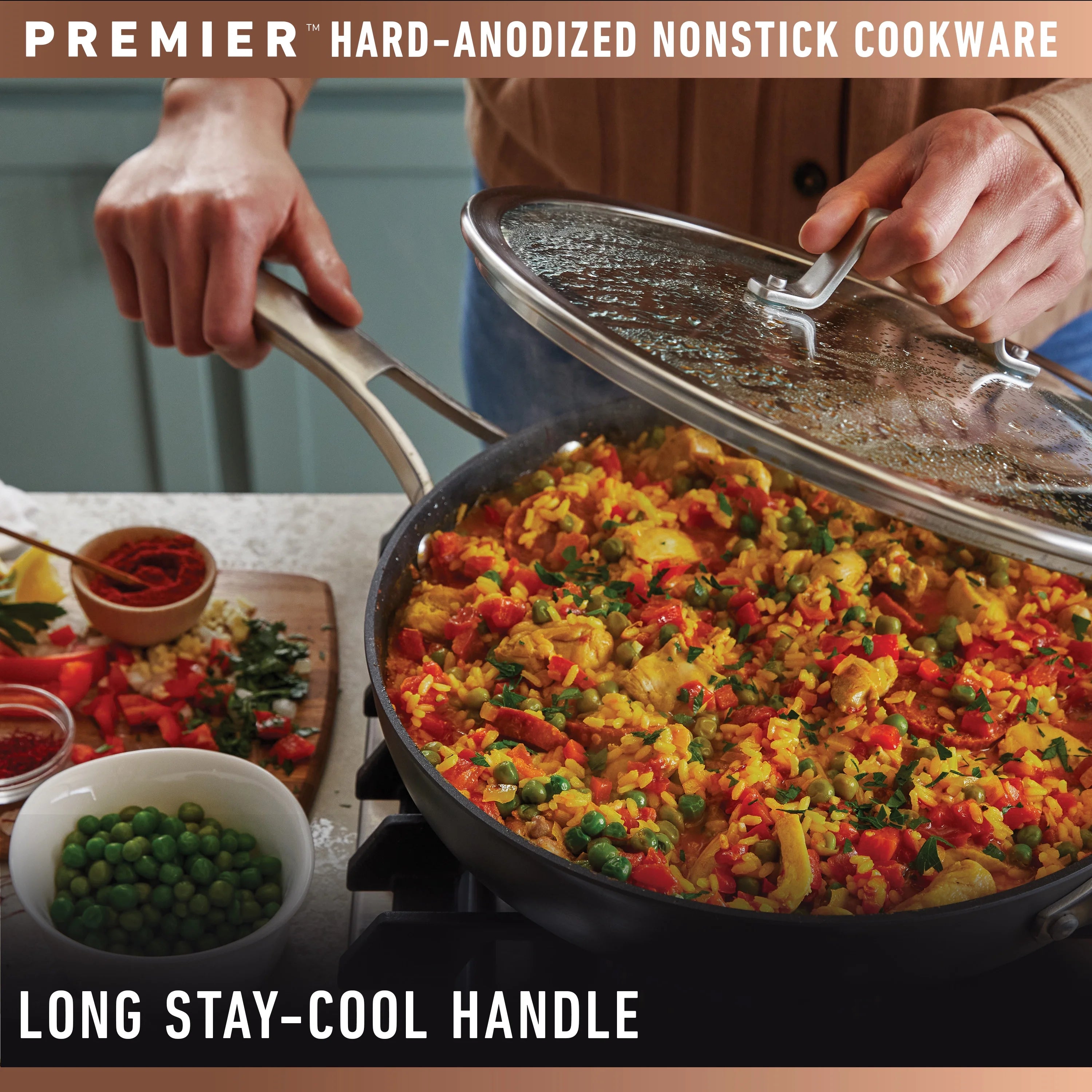 Nonstick 11-Inch Square Grill Pan L543232