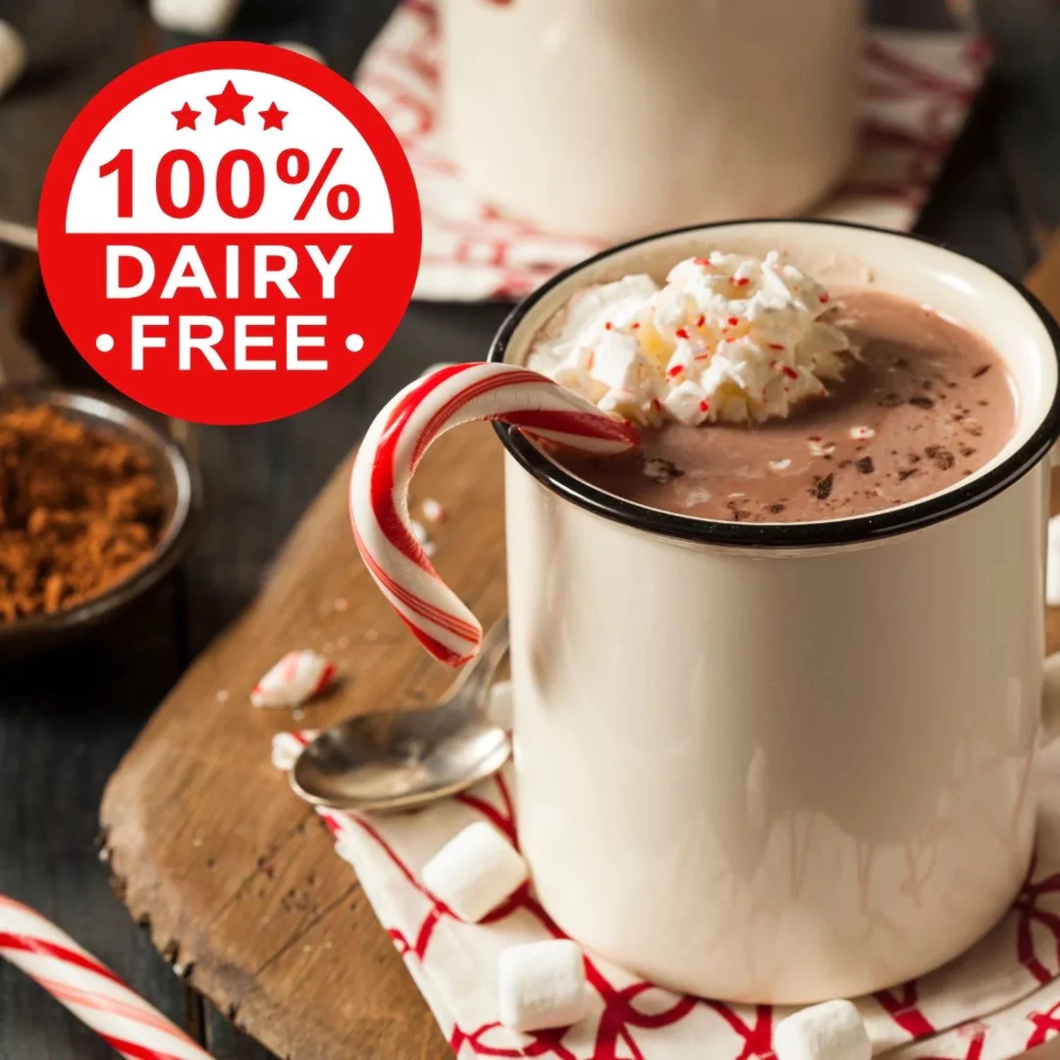 Peppermint Hot Chocolate Single-Serve Pods for Keurig Brewers D59339