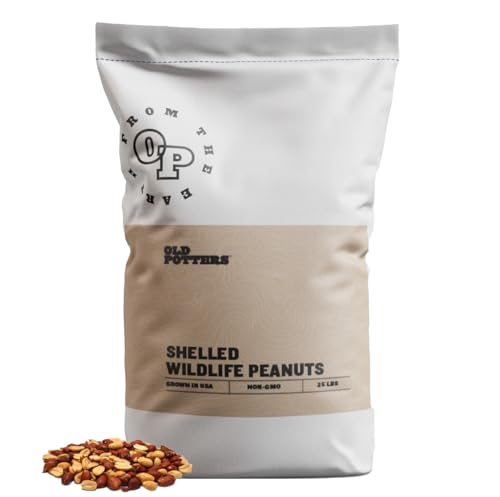Wildlife Shelled Peanuts, 10 lbs for Birds and Squirrels Y354