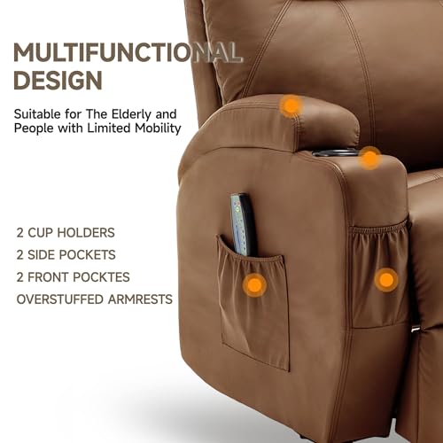 Rocking Recliner Chair with Massage and Heat E368