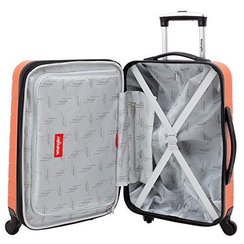 Smart Luggage Set with Cup Holder and USB Port, 20-Inch Carry-On K967