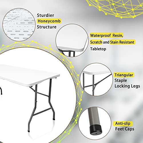 Folding Table 5 FT for Dining Parties Picnic Camping R903
